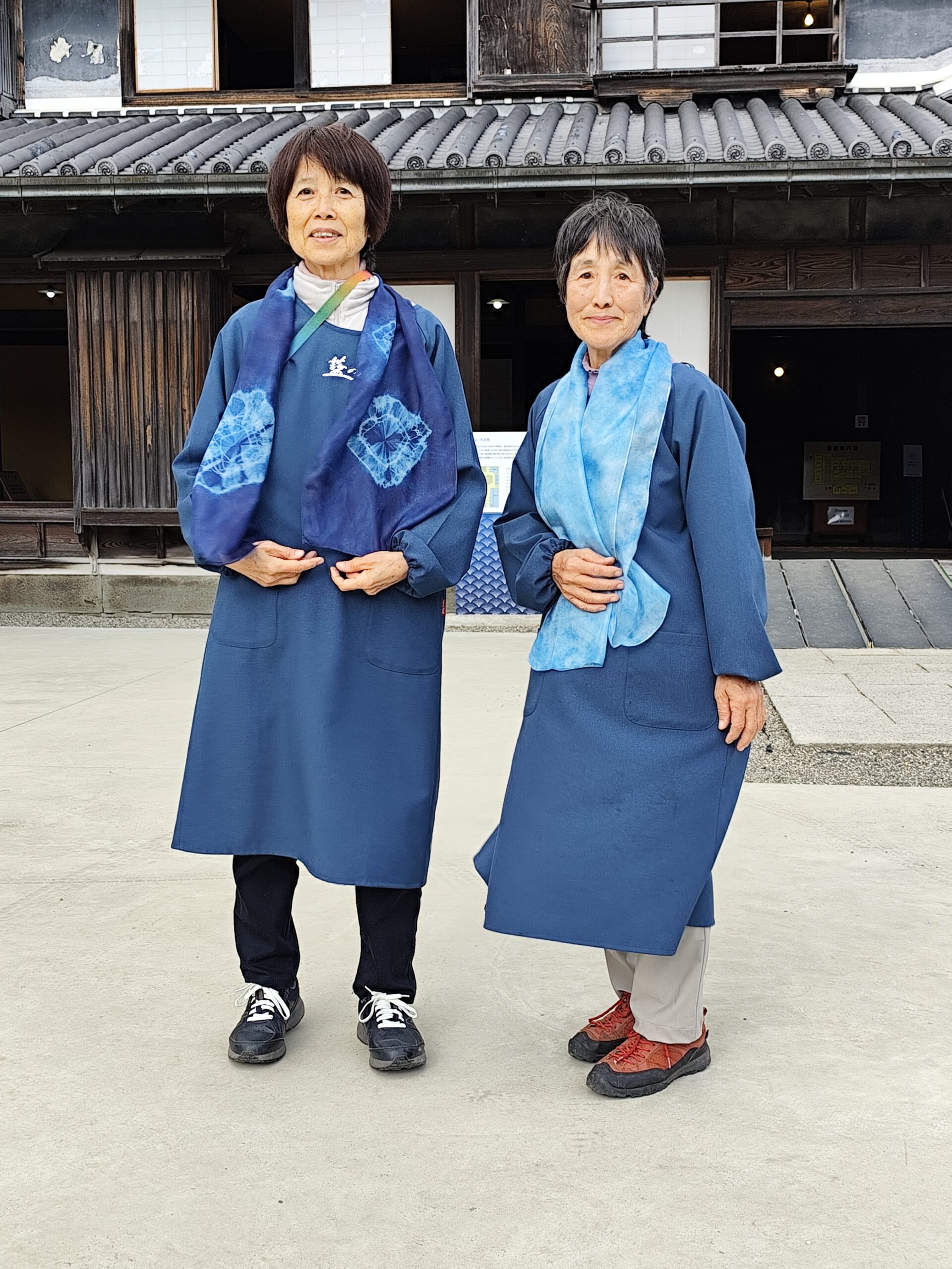 藍染めしました