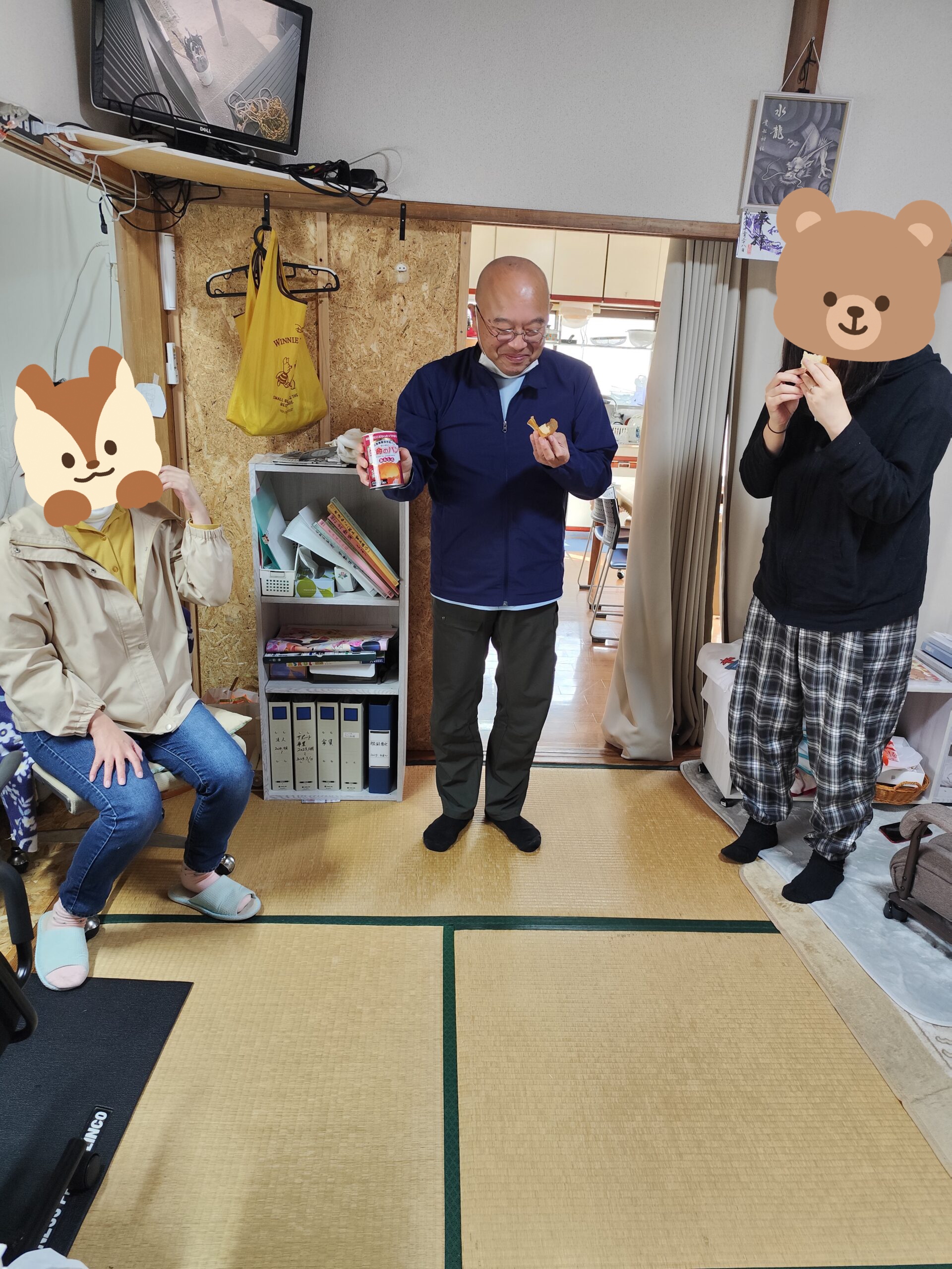 防災訓練をしました