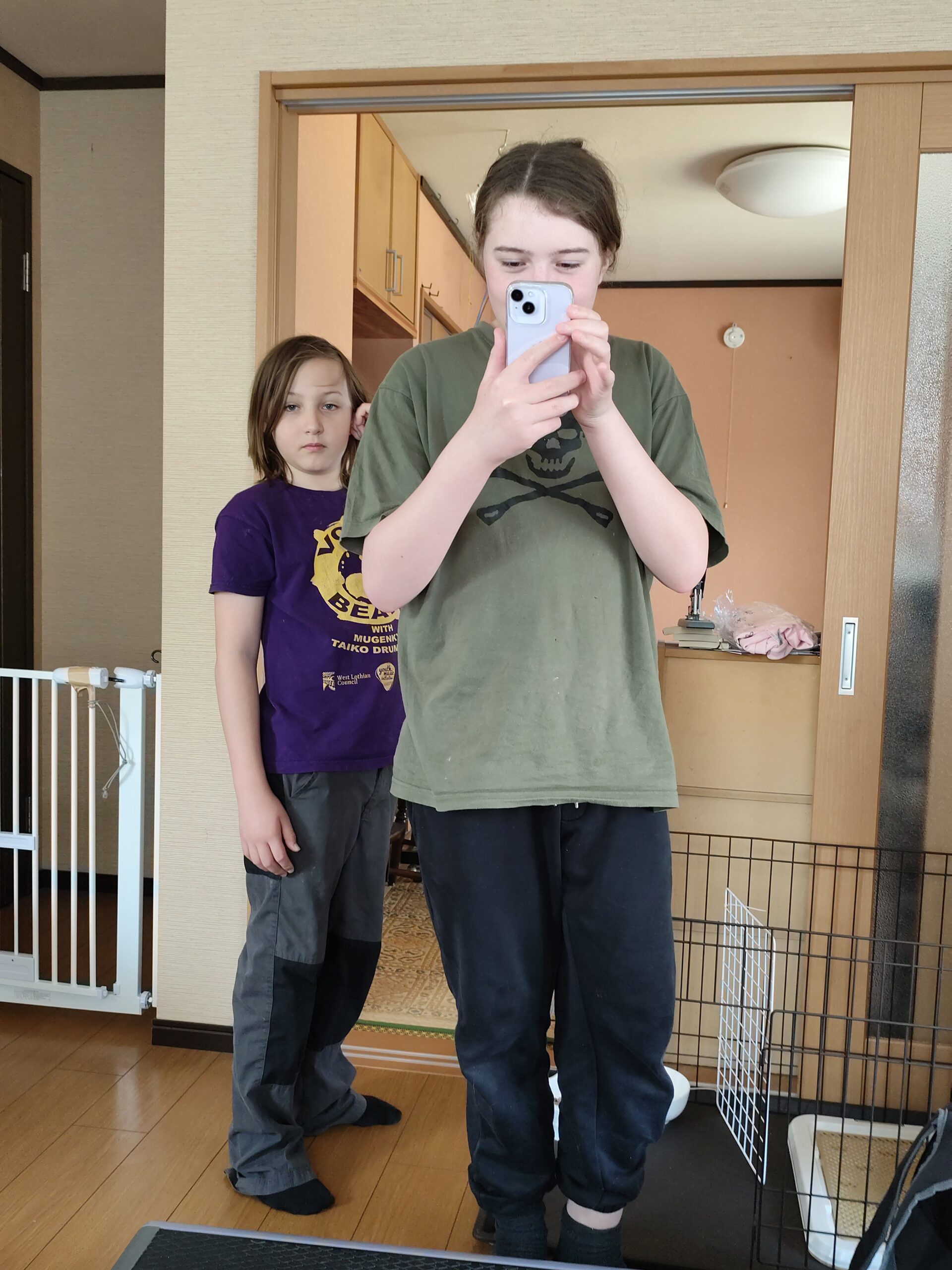 スコットランドから来ました古い友達が