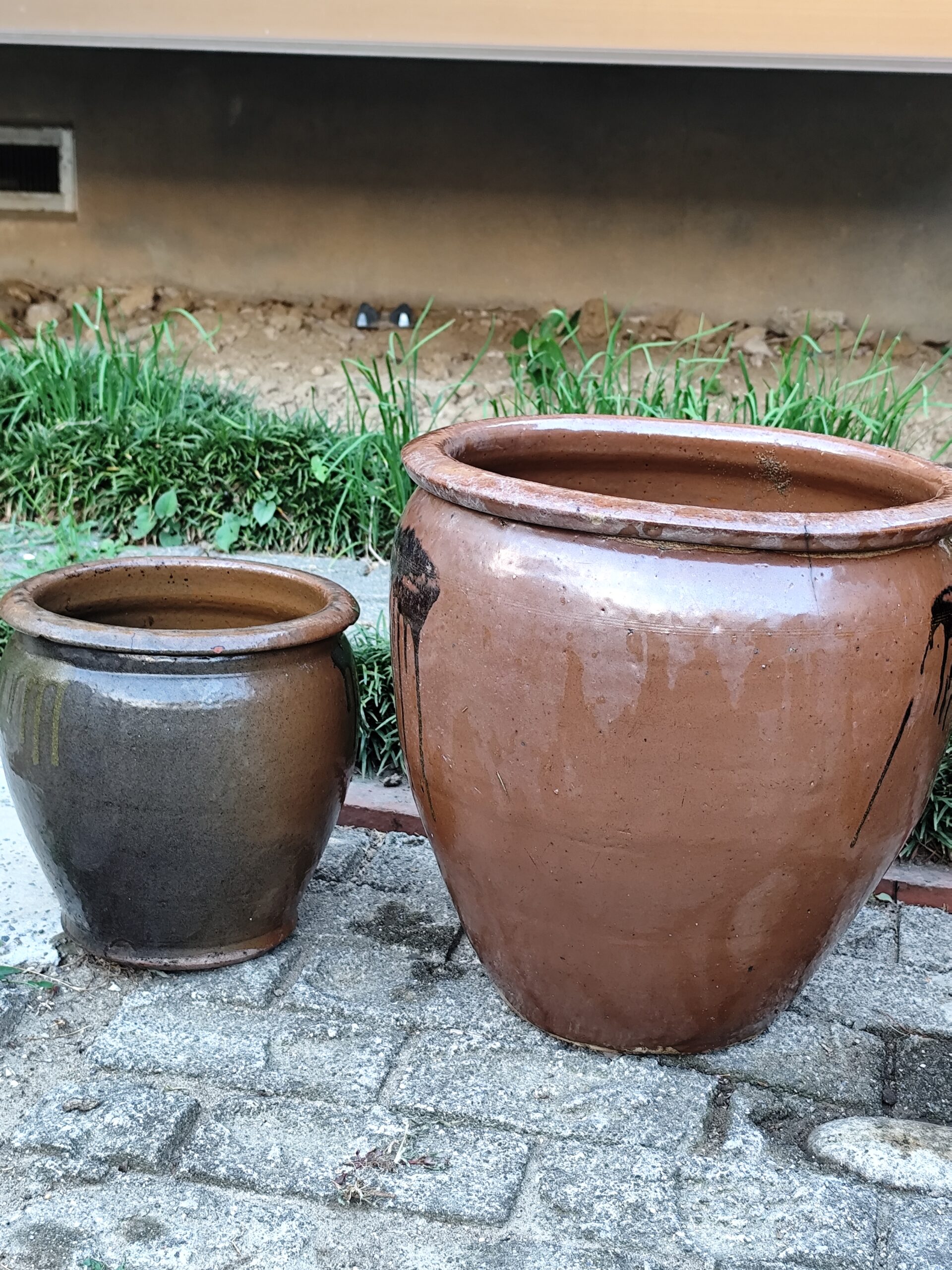 ジモティーで大小4個の瓶を差し上げました