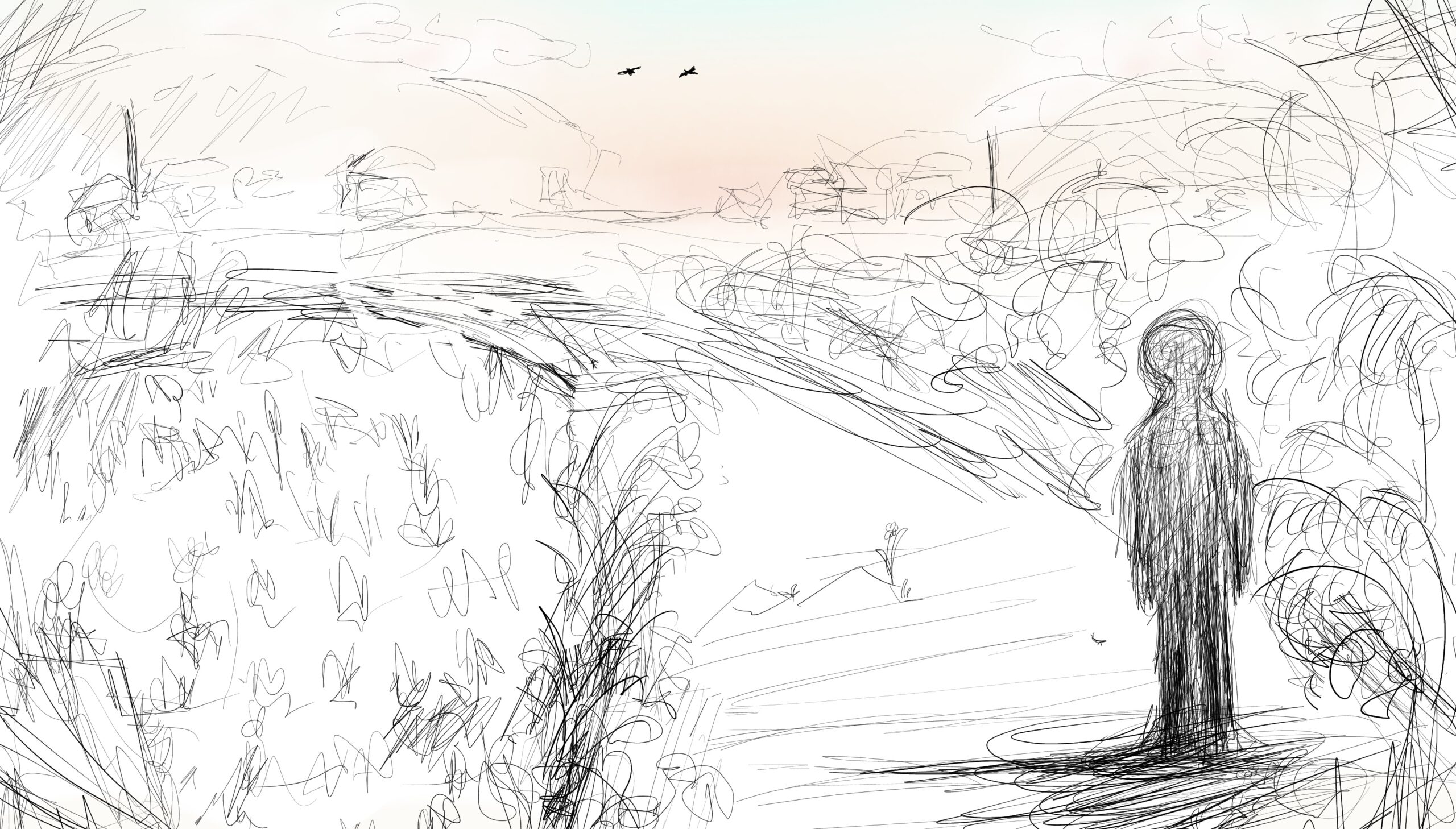 涼しさの中にある