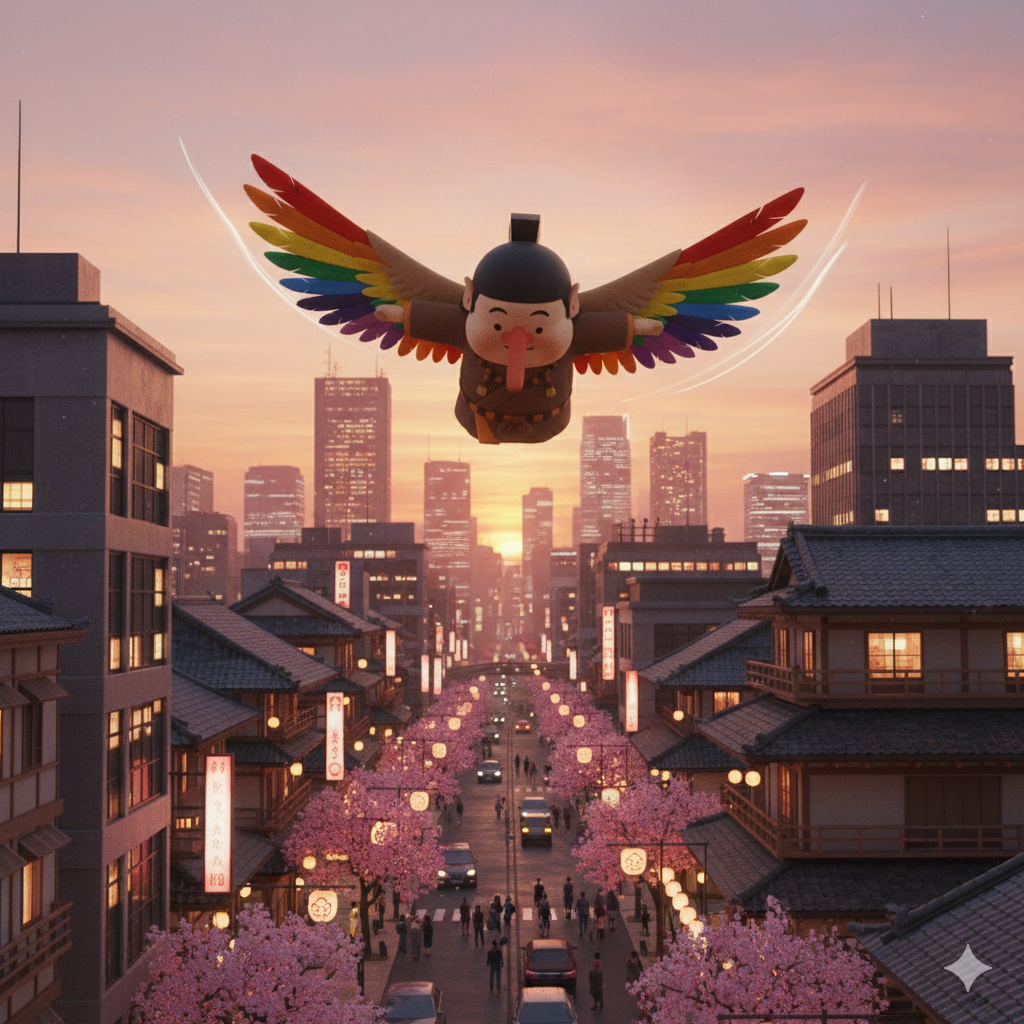 カッパ・赤鬼・天狗